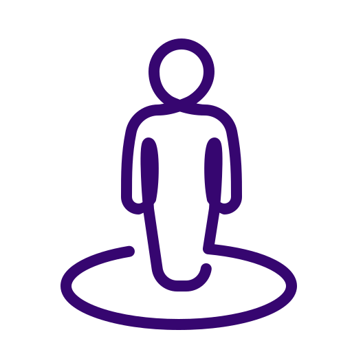 Cartoon person standing