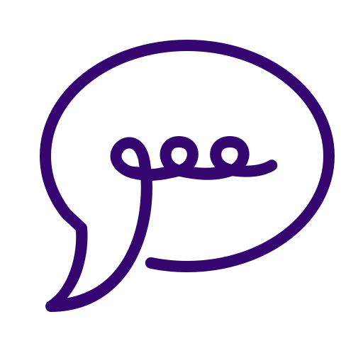 Cartoon speech bubble